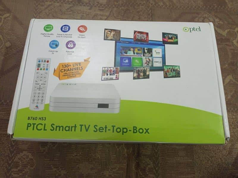 ptcl smart TV box for sale 1