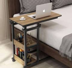 Wooden Adjustable Laptop Table | Multipurpose Folding Table