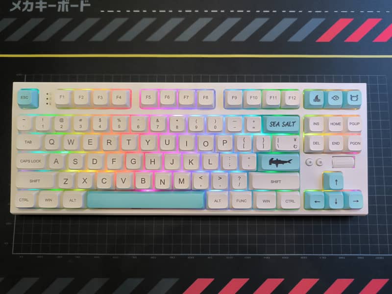 AN87 Wireless Mechanical Gaming Keyboard Custom Build Linear Switches 0