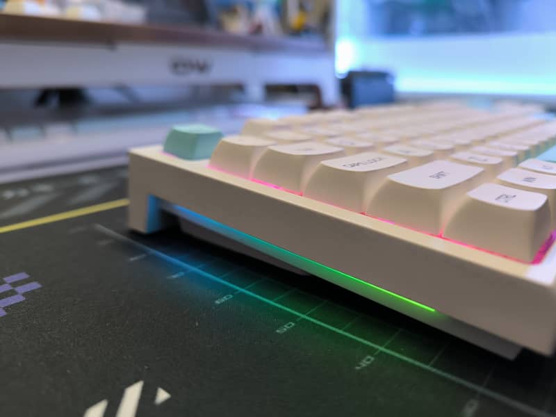 AN87 Wireless Mechanical Gaming Keyboard Custom Build Linear Switches 1