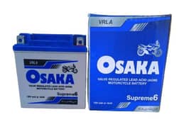 Osaka Supreme 6 Dry Battery 12V, 5A