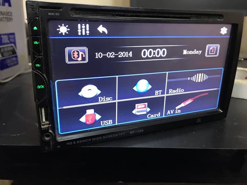 Car tape screen orginal bluetooth sound system 7