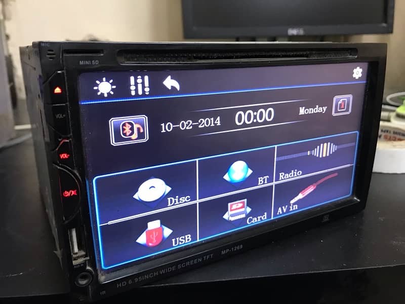 Car tape screen orginal bluetooth sound system 8