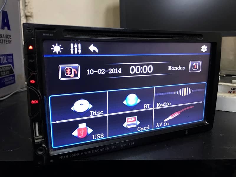 Car tape screen orginal bluetooth sound system 9