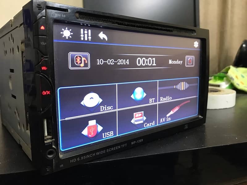 Car tape screen orginal bluetooth sound system 10