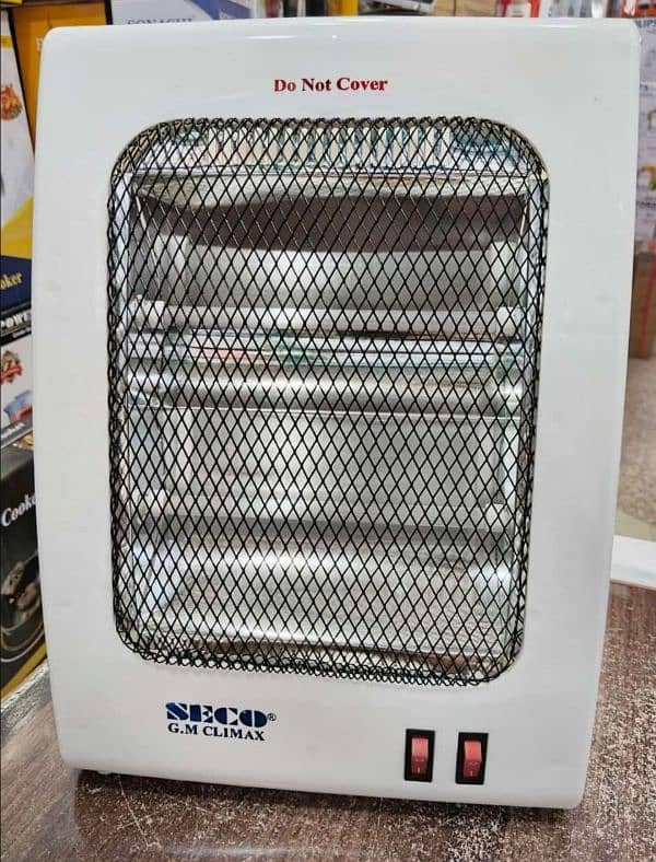 Portable Seco& Quartz Electric Heater with Free Delivery 1