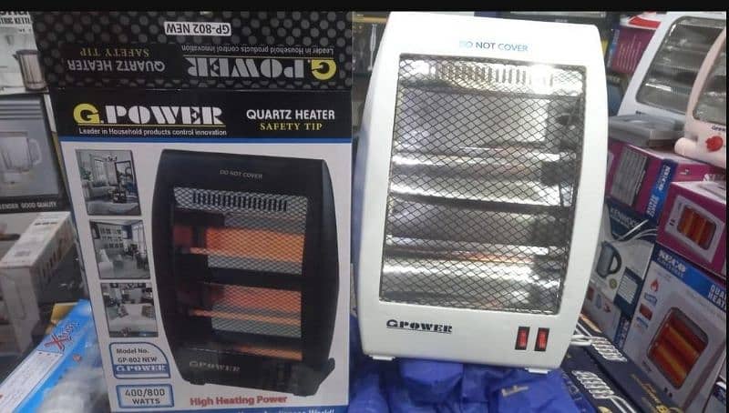 Portable Seco& Quartz Electric Heater with Free Delivery 2