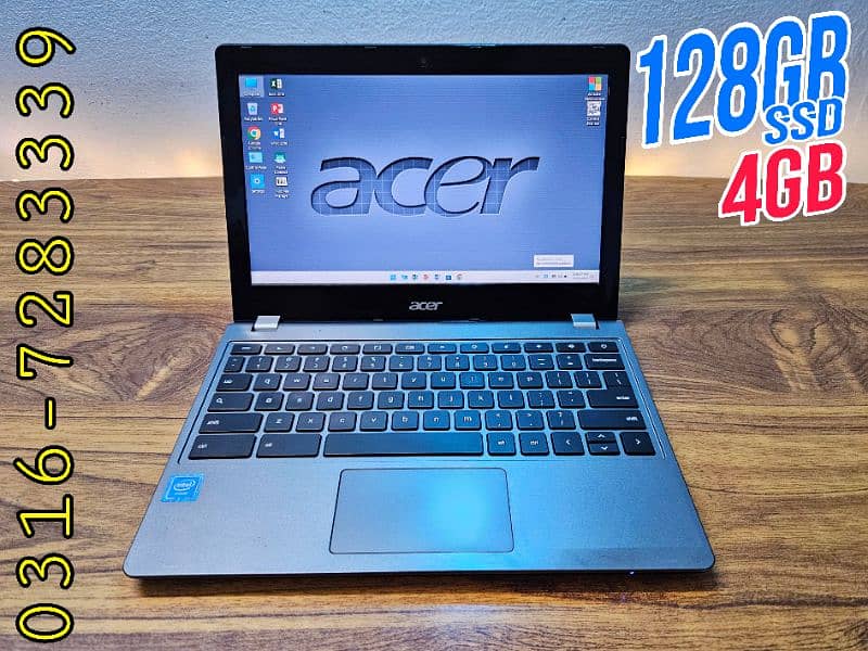 ACER Slim Laptop with SSD 0