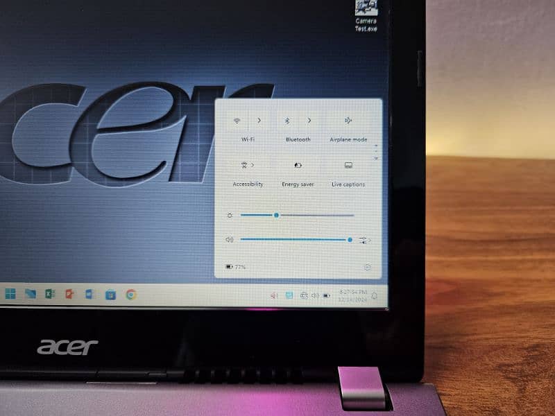 ACER Slim Laptop with SSD 8