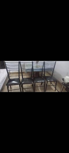 4 seater wooden dining table for sale