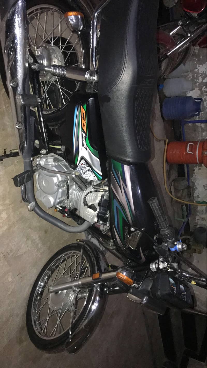 Honda CG 125 2023 total genuine 4