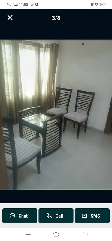 Furnished Apartment for rent in main cantt 4