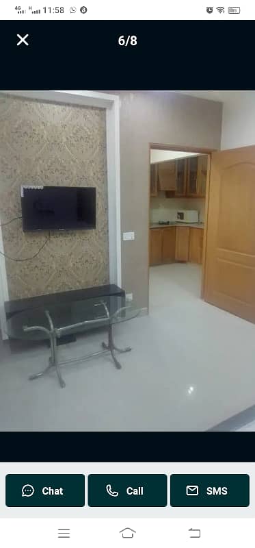 Furnished Apartment for rent in main cantt 7