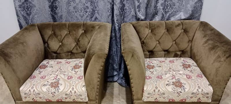 5 seater foam sofa set 4