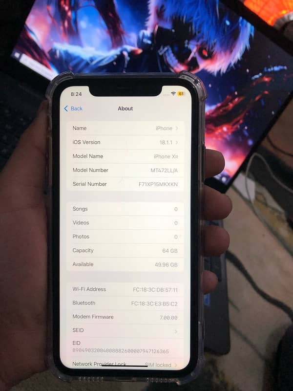 Iphone XR JV (64 GB) 8