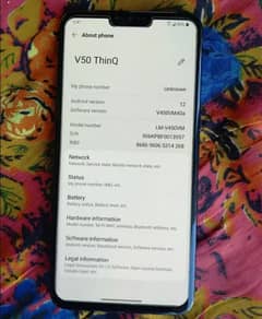 LG V50 THINQ 5G SMARTPHONE