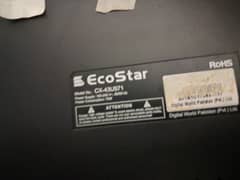 Ecostar 43inch led tv (panel damage)