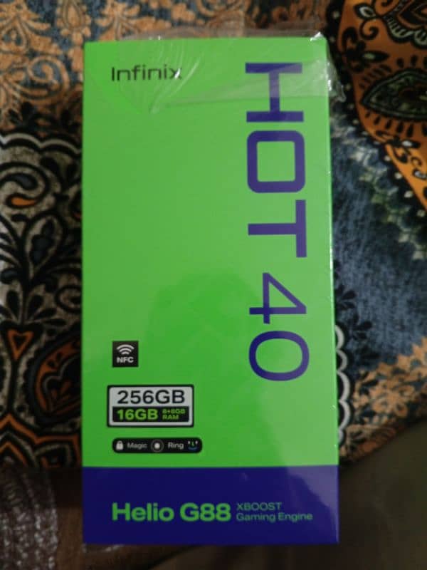 Infinix HOT 40.4 month use kia h. koi msla ni h 5