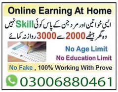 Online job available, Typing/Assignment/Data Entry/Ad posting etc