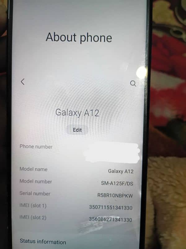 Samsung Galaxy A12| 4/64| 48MP camera| Panel and battery changed 12