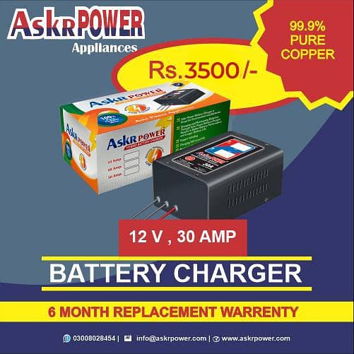 Battery Charger, MPPT, Solar Inverter, UPS, Stablizers on Whole Sale 0