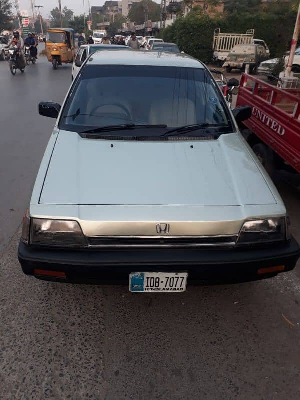 Honda Civic EXi 1987 3