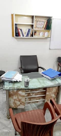 office table and chair