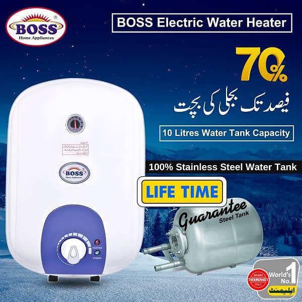 [USED] 10L Boss Electric Geyser for Sale 3