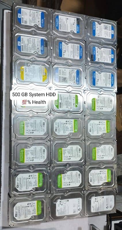 500GB SYSTEM HDD 0