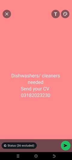 dishwasher needed