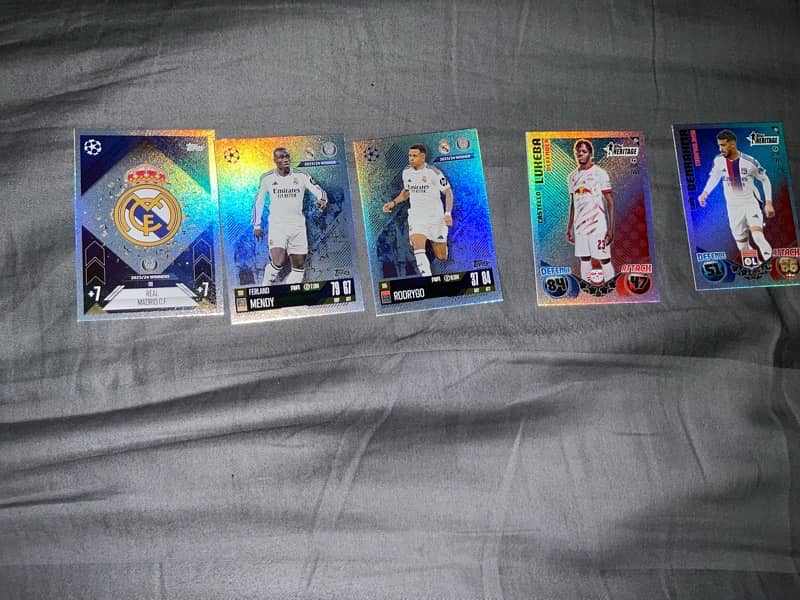 Topps Match Attax 24/25 TOPPS HERITAGE and Real Madrid Football Cards 0