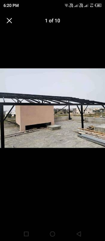 Customized Elevated Solar Structure 0