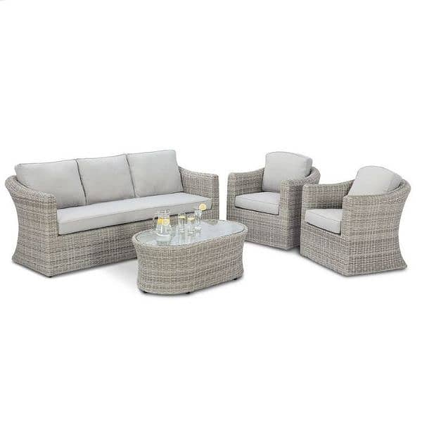 Outdoor rattan furniture/iron set/roop set/Upvc chair/cupe 4