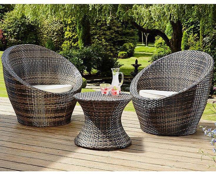 Outdoor rattan furniture/iron set/roop set/Upvc chair/cupe 5