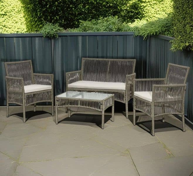 Outdoor rattan furniture/iron set/roop set/Upvc chair/cupe 18