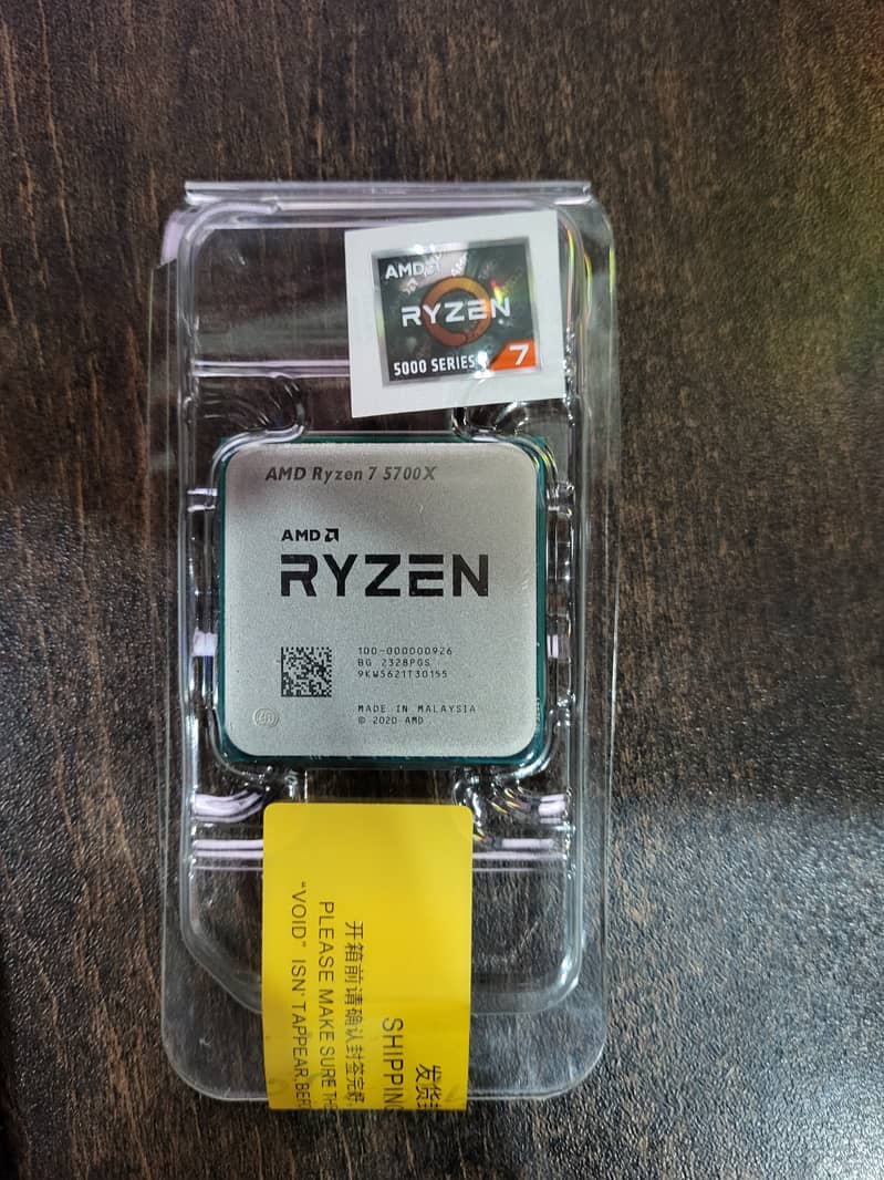 Ryzen 7 5700x brand new chip 3 years warranty equivalent to i7 12 gen 2