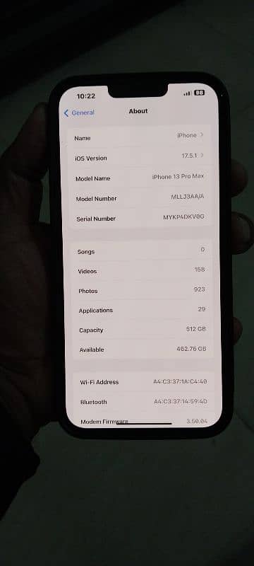 iphone 13 pro max non pta 10/10 condition 6