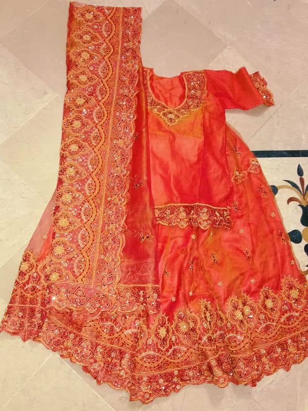 Bridal Lehnga and Frock 0