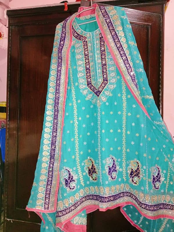 Bridal Lehnga and Frock 9