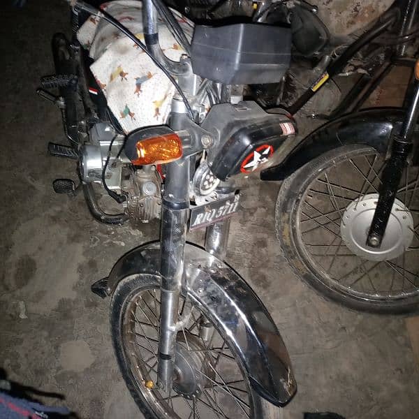 hi speed 70Cc 2018/19 mode 55000 very good condition argent sell 3