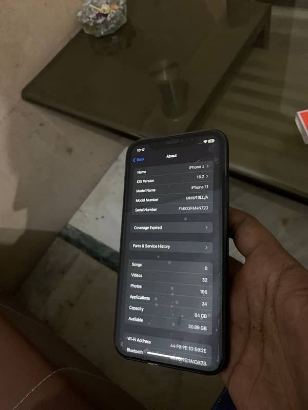 iphone 11 non pta jv 10/10 seald waterpack 2