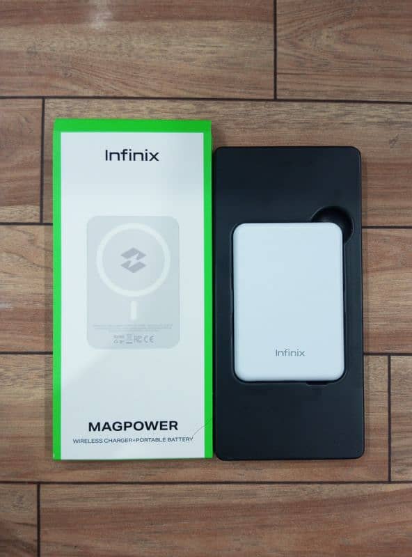 Infinix MagPower Wireless Charger + Portable Battery For Sale 2