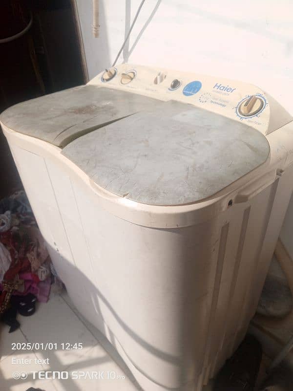 haier 8kg perfect working 2