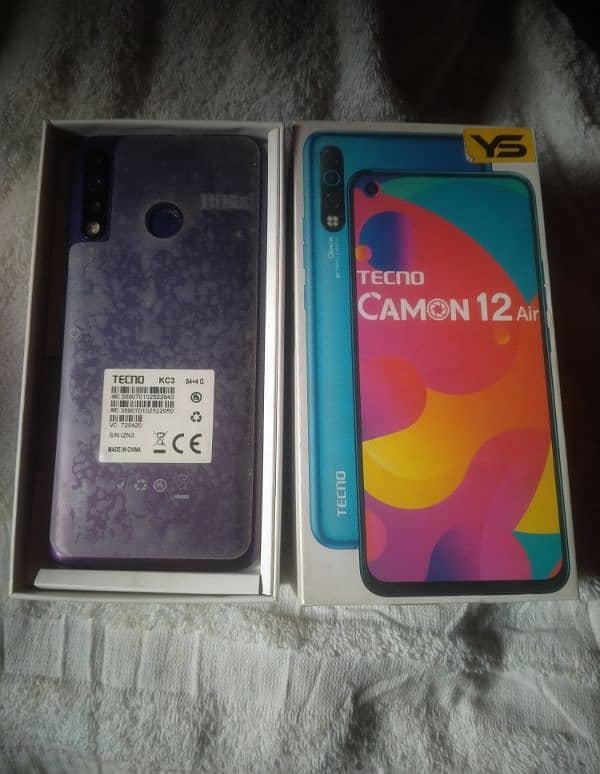 Tecno camon 12 air 0