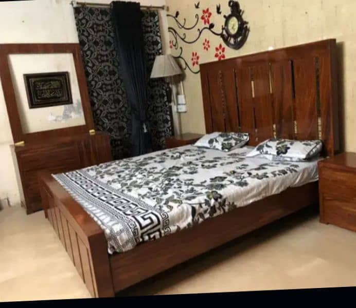 King size double bed set 0