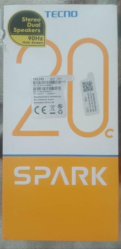 Tecno sapark 20 6