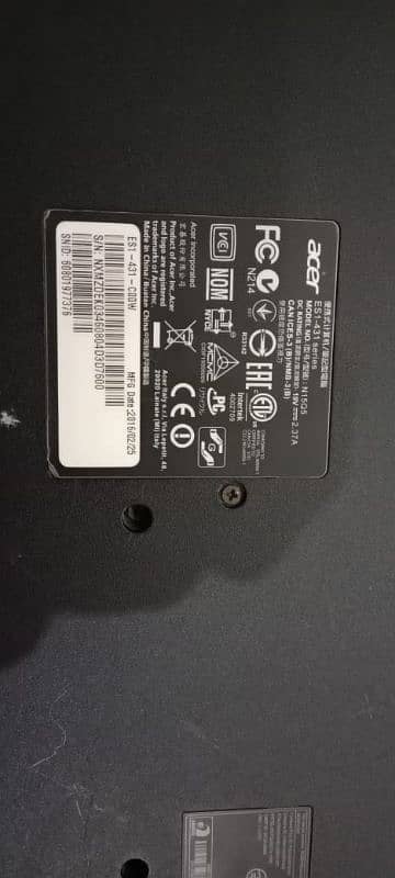 Acer laptop core i3 2nd generation 2