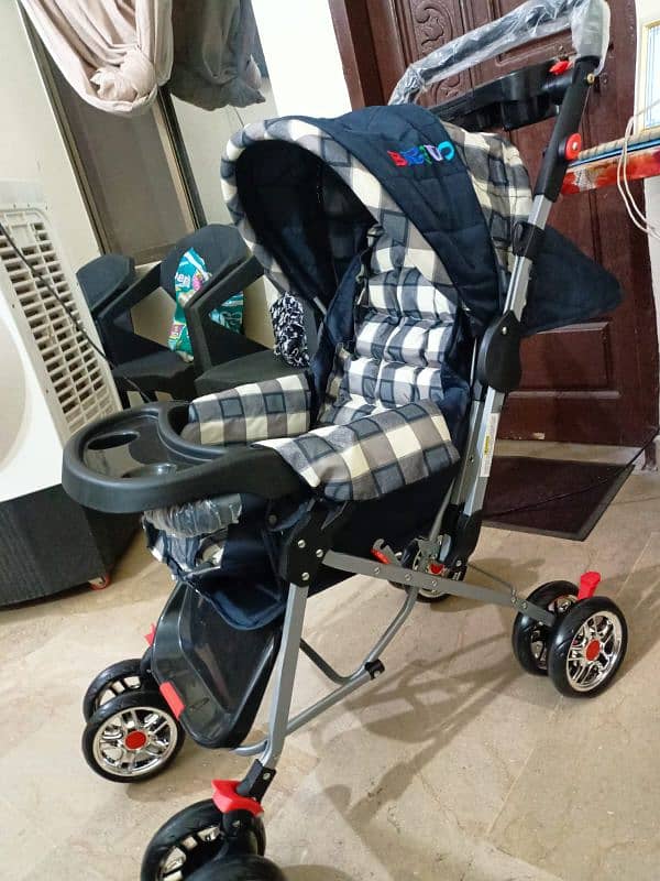 New Baby Pram For Sale (Scratch less) 1