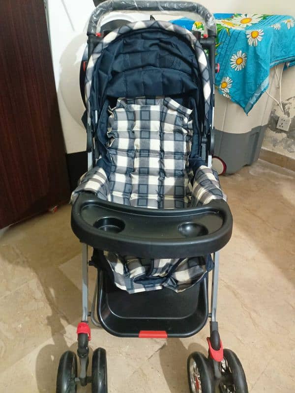 New Baby Pram For Sale (Scratch less) 2