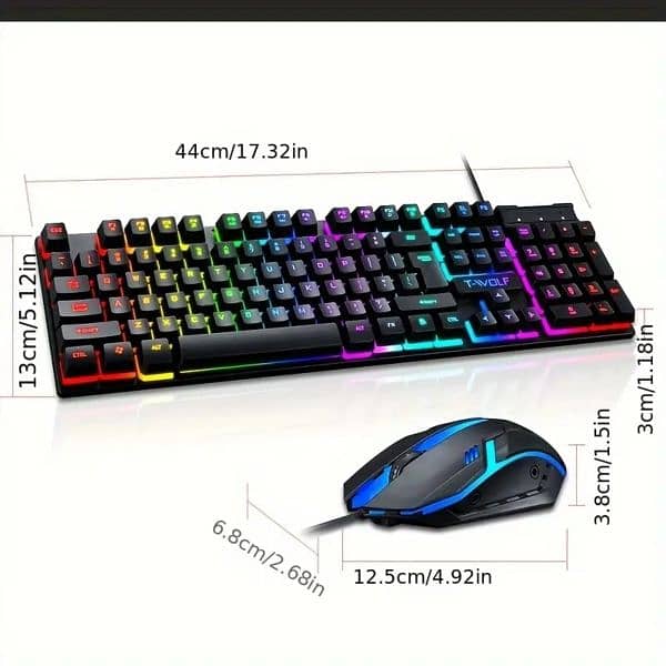 Gaming Keyboard and mouse 1